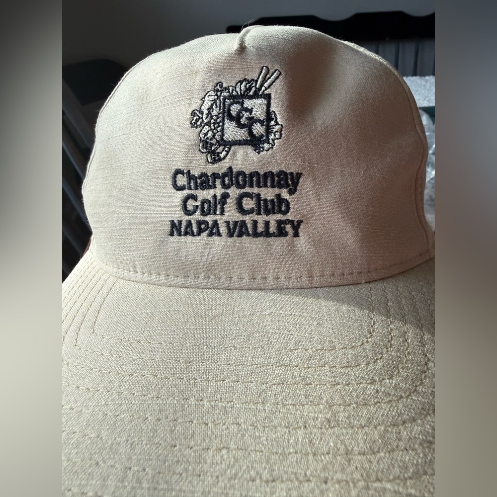 Chardonnay Golf Club Napa Valley hat